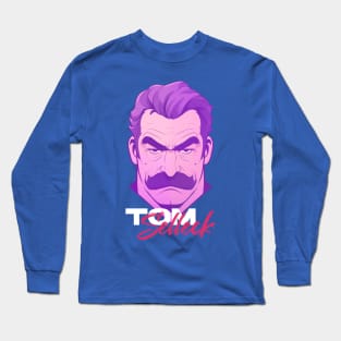 Tom Selleck Animated Long Sleeve T-Shirt